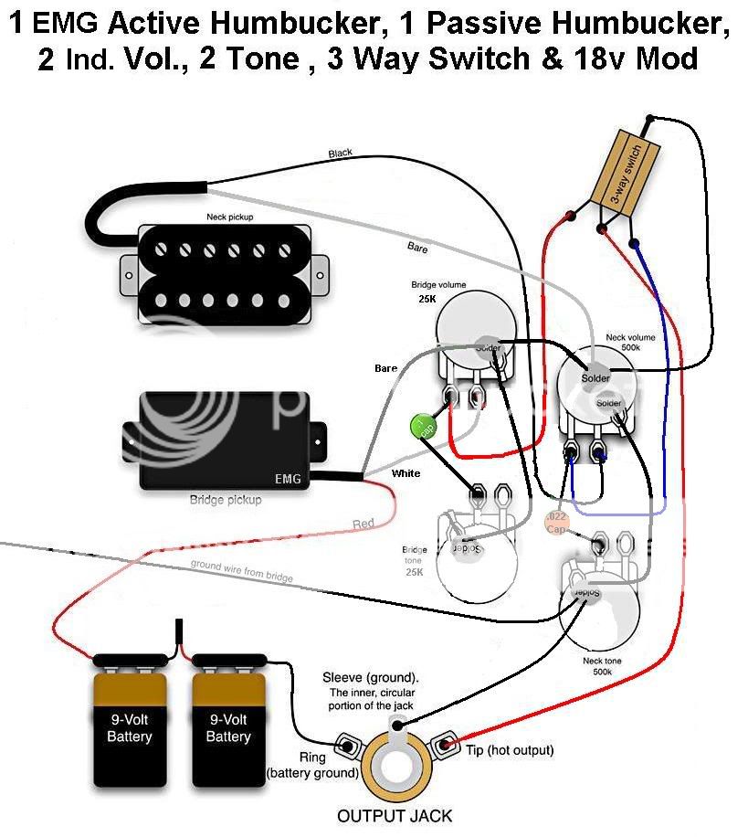 The ONLY EMG Questions Thread. - Ultimate Guitar emg afterburner wiring diagram 